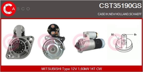 CASCO CST35190GS Starter motor 30L6610500