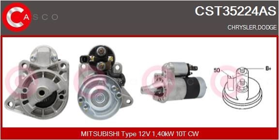 CASCO CST35224AS Starter motor 4671101