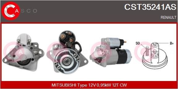 CASCO CST35241AS Starter motor 8200665520