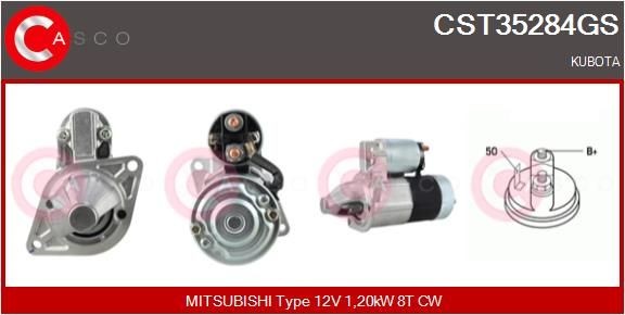 CASCO CST35284GS Starter motor M0T88084