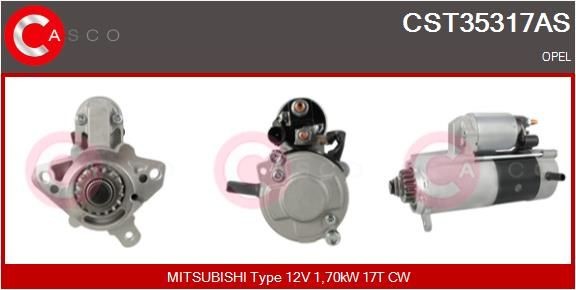 Great value for money - CASCO Starter motor CST35317AS