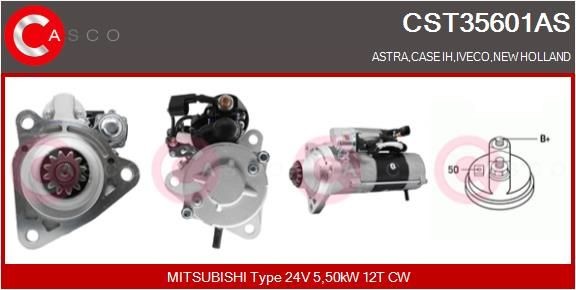 CASCO CST35601AS Starter motor 58 0197 3143