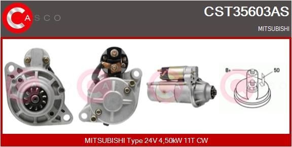 CASCO CST35603AS Starter motor ME037330