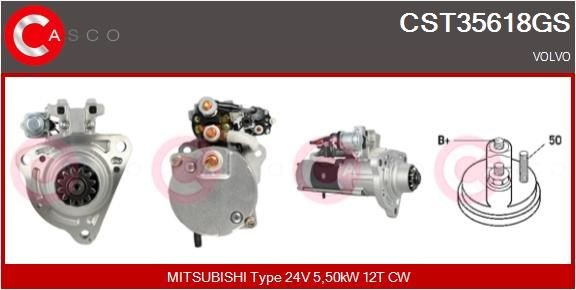 CASCO CST35618GS Starter motor 20 431 073