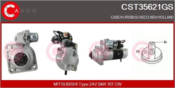 CASCO CST35621GS Starter motor M 8 T 61671
