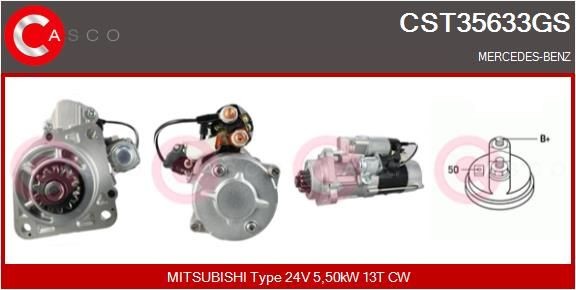 CASCO CST35633GS Starter motor 006 151 68 01