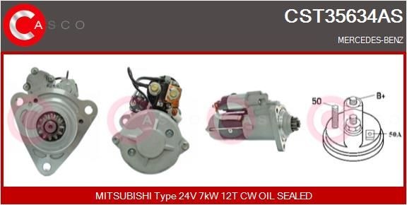 CASCO CST35634AS Starter motor A0061510001