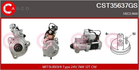 CASCO CST35637GS Starter motor M 009 T 83071