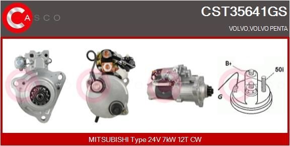 CASCO CST35641GS Starter motor 21103718
