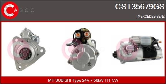 CASCO CST35679GS Starter motor M 009 T 85371