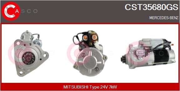 CASCO CST35680GS Starter motor A007 151 1801