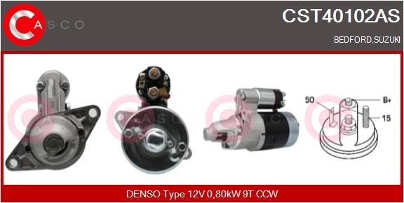 CASCO CST40102AS Starter motor 3110085291