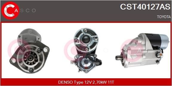 CASCO CST40127AS Starter motor 28100-2366071