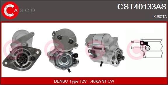 CASCO CST40133AS Starter motor 19212-63010
