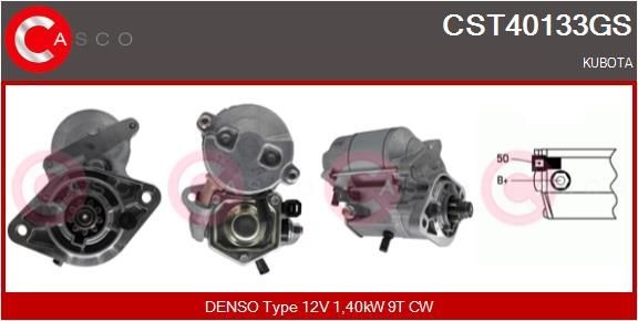 CASCO CST40133GS Starter motor 19212-63010