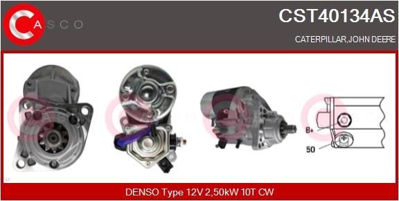 CASCO CST40134AS Starter motor 8T 8619