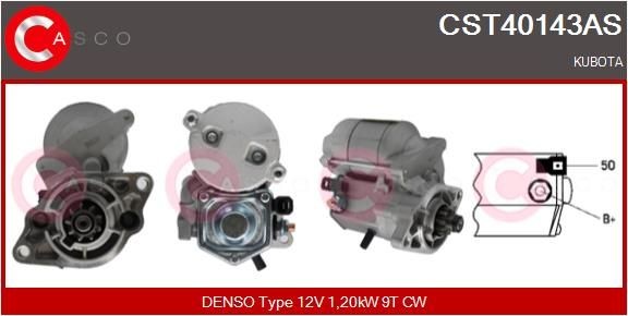 CASCO CST40143AS Starter motor 1661263010