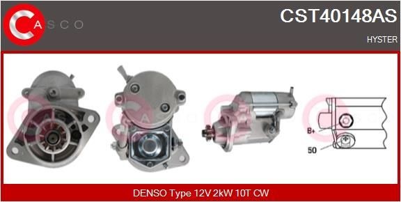 CASCO CST40148AS Starter motor 7X-1057