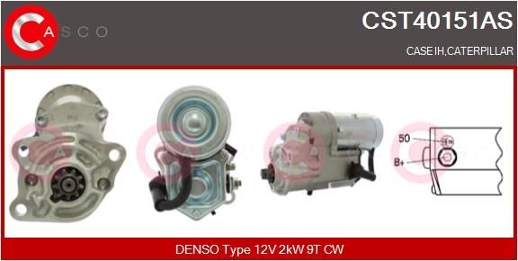 CASCO CST40151AS Starter motor 3T-8208