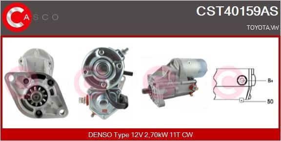 CASCO CST40159AS Starter motor 28100 54140
