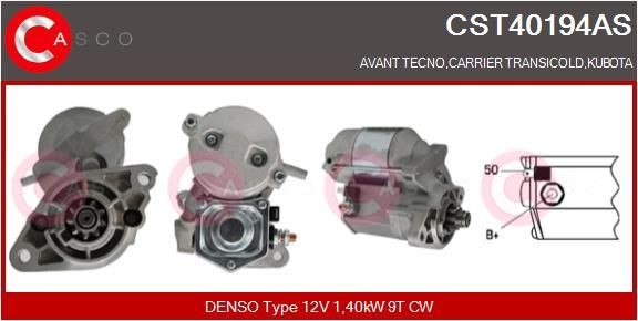 CASCO CST40194AS Starter motor 1623563010