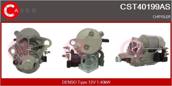 CASCO CST40199AS Starter motor MD017649