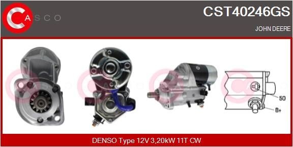 CASCO CST40246GS Starter motor RE505746