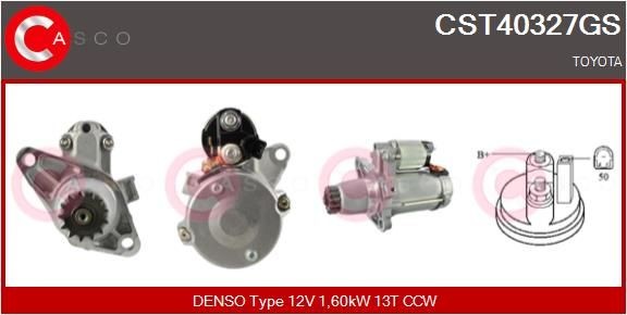 CASCO CST40327GS Starter motor 28100-0H051