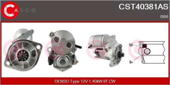 CASCO CST40381AS Starter motor 894170-2050