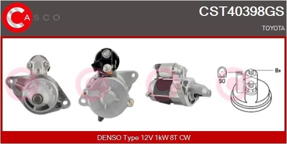 CASCO CST40398GS Starter motor 28100 40120