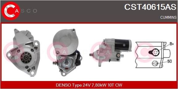 CASCO CST40615AS Starter motor 3957597