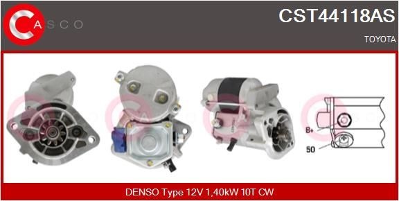 CASCO CST44118AS Starter motor 28100-64341