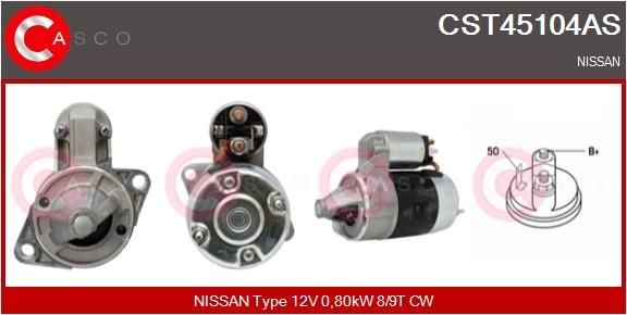 CASCO CST45104AS Starter motor 2330020P05