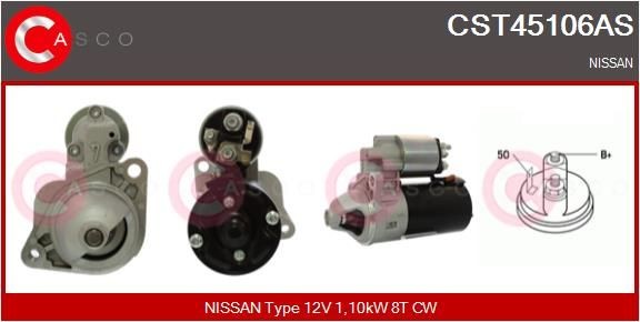 CASCO CST45106AS Starter motor 233001F77C