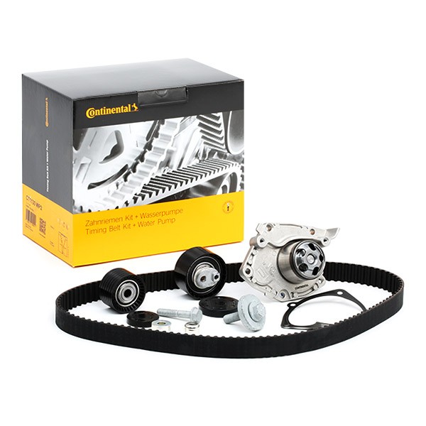 Water pump and timing belt kit CONTITECH CT1130WP2 - Renault CLIO Cooling spare parts order