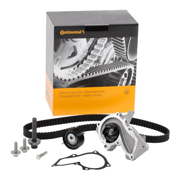 Image of CONTITECH Pompa Acqua + Kit Cinghia Distribuzione FORD,VOLVO CT881WP3 CT881K5 Pompa Acqua + Kit Cinghie Dentate,Pompa008