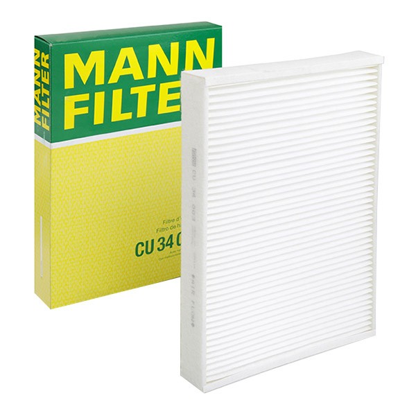 Filtro, aire habitáculo MANN-FILTER CUK 34 003