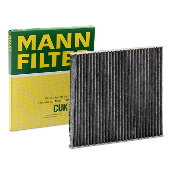 MANN-FILTER Activated Carbon Filter, 224 mm x 201 mm x 17 mm Width: 201mm, Height: 17mm, Length: 224mm Cabin filter CUK 2336 buy