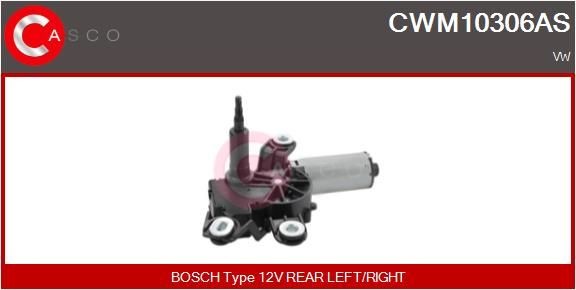 CASCO CWM10306AS Windscreen washer motor Passat B6 Variant 3.2 FSI 4motion 250 hp Petrol 2009 price