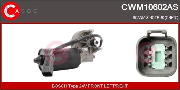 CWM10602AS CASCO Scheibenwischermotor SCANIA 4 - series