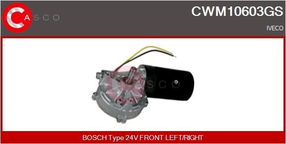 CWM10603GS CASCO Scheibenwischermotor IVECO TurboTech