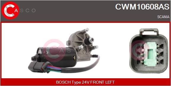 CWM10608AS CASCO Scheibenwischermotor SCANIA 4 - series