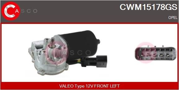 CASCO CWM15178GS Wiper motor 1270232