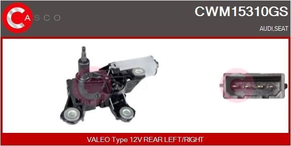 CASCO CWM15310GS Wiper motor 8L0955711C