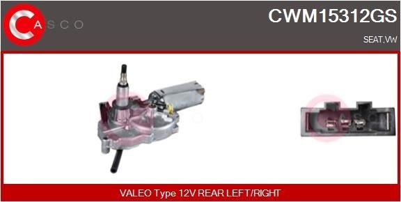 CASCO CWM15312GS Wiper motor 6N0 955 713 A
