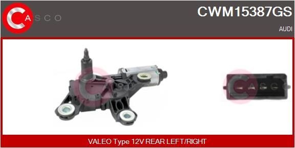 CASCO CWM15387GS Wiper motor 8E9 955 711 B