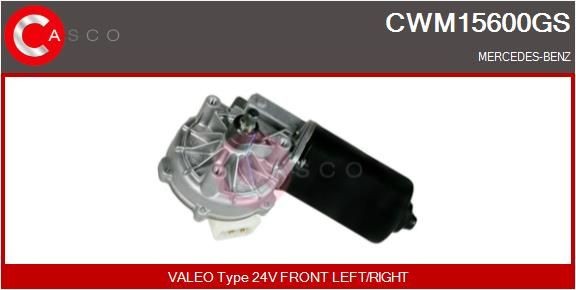 CWM15600GS CASCO Scheibenwischermotor MERCEDES-BENZ LK/LN2