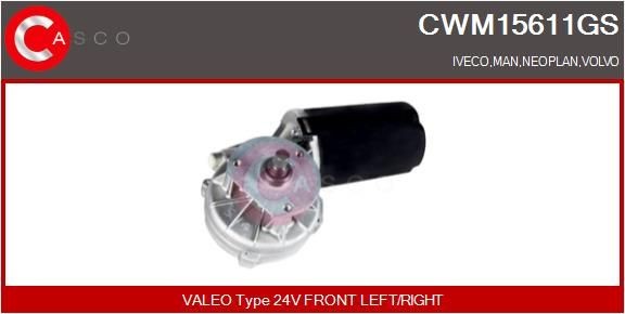 CASCO CWM15611GS Wiper motor 70 303 651