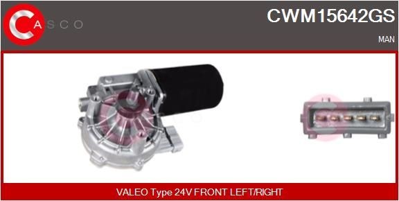 CWM15642GS CASCO Scheibenwischermotor für FODEN TRUCKS online bestellen