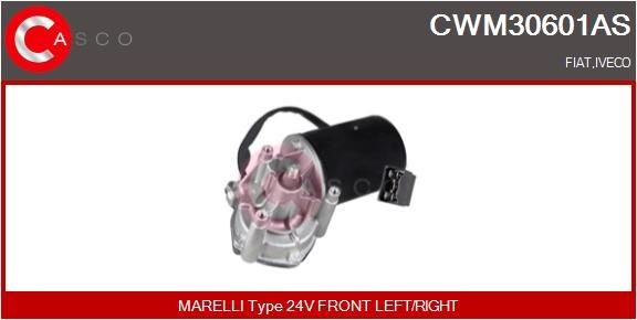 CASCO 24V, Front, for left-hand/right-hand drive vehicles Windscreen wiper motor CWM30601AS buy
